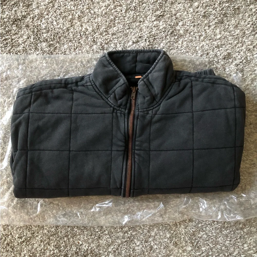 Free People Quilted Black Puffer Jacket - Picture 5 of 10